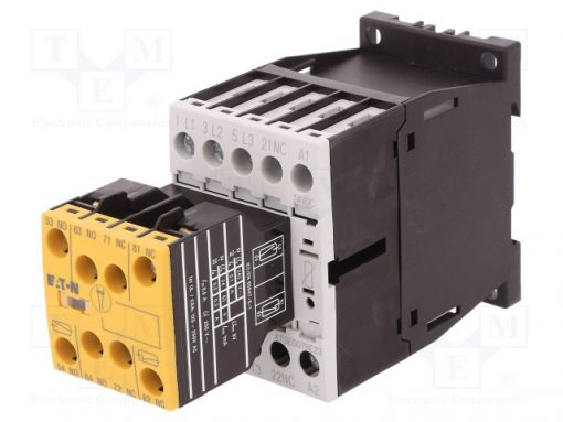 DILMS7-R23(24VDC)_Contactor:3-pole; NO x3; Auxiliary contacts: NC x2