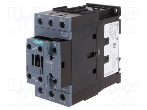 3RT2035-1NP30_Contactor:3-pole; NO x3; Auxiliary contacts: NO + NC; 175÷280VAC