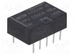 1-1462033-3_Relay: electromagnetic; DPDT; Ucoil:3VDC; 0.5A/125VAC; 2A/30VDC
