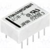 A-5W-K_Relay: electromagnetic; DPDT; Ucoil:5VDC; 0.5A/125VAC; 1A/30VDC