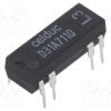D31A7110_Relay: reed; SPST-NO; Ucoil:24VDC; 1A; max.100VDC; 10W; Rcoil:2150Ω