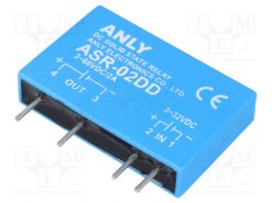 ASR-02DD_Relay: solid state; Ucntrl:3÷32VDC; 2A; 3÷60VDC; THT; SIP