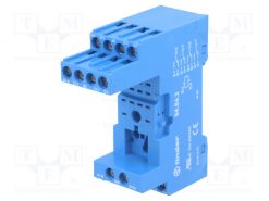 94.84.3_Socket; PIN:14; 10A; 250VAC; Mounting: DIN; Leads: screw terminals