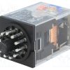 MKS3PINDDC24_Relay: electromagnetic; 3PDT; Ucoil:24VDC; 10A/250VAC; 10A/30VDC