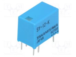 SY-12-K_Relay: electromagnetic; SPDT; Ucoil:12VDC; 0.5A/120VAC; 1A/24VDC