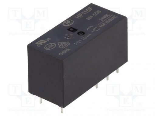 HF115F/024-1Z3BF_Relay: electromagnetic; SPDT; Ucoil:24VDC; 16A/250VAC; 16A/24VDC
