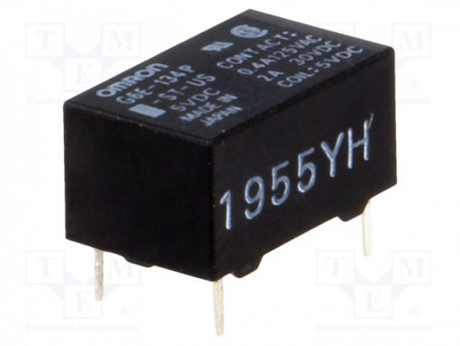 G6E-134P-ST-US 5VDC_Relay: electromagnetic; SPDT; Ucoil:5VDC; 0.4A/125VAC; 2A/30VDC