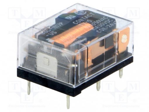 G6C-1117P-US 24VDC_Relay: electromagnetic; SPST-NO; Ucoil:24VDC; 10A/250VAC