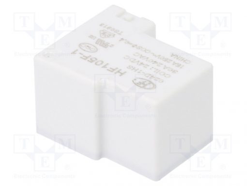 HF105F-1/024D-1HS_Relay: electromagnetic; SPST-NO; Ucoil:24VDC; 40A; Mounting: PCB