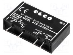 SSR 870-52405_Relay: solid state; SPST-NO; Ucntrl:3÷10VDC; 5A; 12÷275VAC
