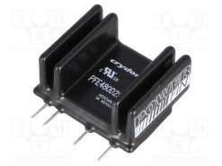 PFE480D25R_Relay: solid state; Ucntrl:15÷32VDC; 25A; 48÷660VAC; THT; SIP