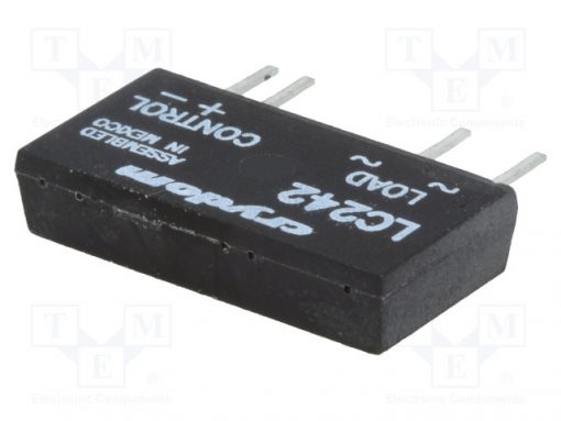 LC242_Relay: solid state; Ucntrl:4÷10VDC; 2A; 12÷280VAC; THT; -30÷80°C