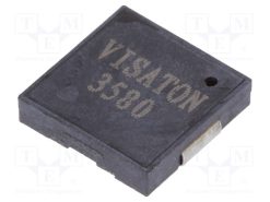 PB9.9-3V_Μετασχηματιστής ήχου: πιεζοηλεκτρικός; 4kHz; -40÷85°C; 9x9x2mm