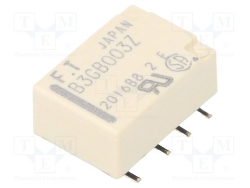 FTR-B3GB003Z_Ρελέ: Ηλεκτρομαγνητικός; DPDT; Uπηνίου: 3VDC; 2A; 0