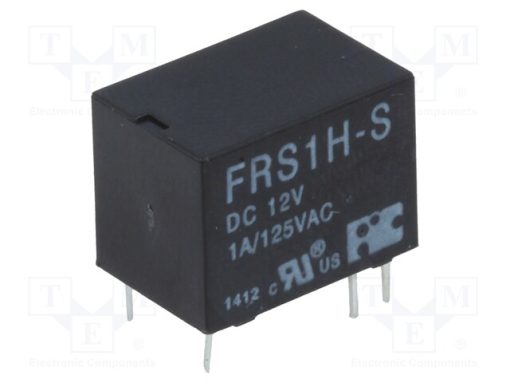 FRS1H-S-DC12_Ρελέ: Ηλεκτρομαγνητικός; SPDT; Uπηνίου: 12VDC; Iεπαφών max: 1A