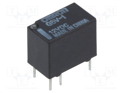 G5V-1 12VDC_Ρελέ: Ηλεκτρομαγνητικός; SPDT; Uπηνίου: 12VDC; Iεπαφών max: 1A