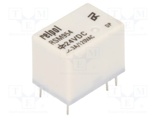RSM954-0111-85-1024_Ρελέ: Ηλεκτρομαγνητικός; SPDT; Uπηνίου: 24VDC; 3A; 3A/120VAC; PCB