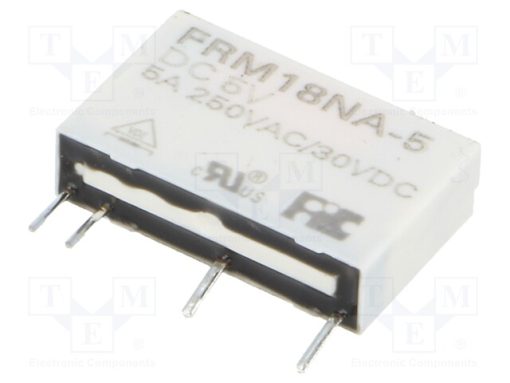 FRM18NA-5 DC5V_Ρελέ: Ηλεκτρομαγνητικός; SPST-NO; Uπηνίου: 5VDC; Iεπαφών max: 5A